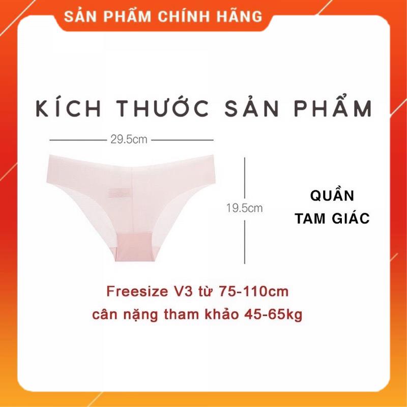 Quần Lót Nữ ❤️ Quần Lót Tam Giác Chất Voan Tuyết Tàng Hình Cao Cấp 99076