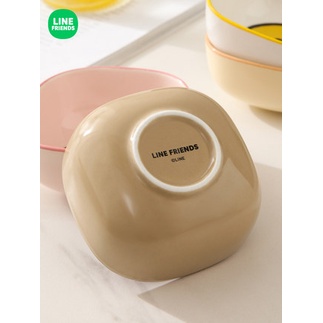 LINE FRIENDS BÁT ĐỰNG SỐT, CHÉN MINI BẰNG GỐM SỨ CAO CẤP ĐÁNG YÊU DỄ SỬ DỤNG