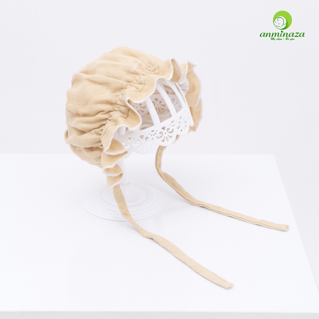 Mũ Bèo Dây Nơ Sợi Tre