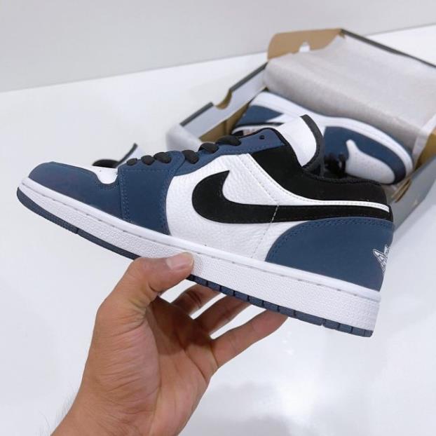 Giày Jordan Cổ Thấp Xanh Navy, Giày JD 1 Low Xanh Navy Hàng Cao Cấp Full Box + Bill | BigBuy360 - bigbuy360.vn