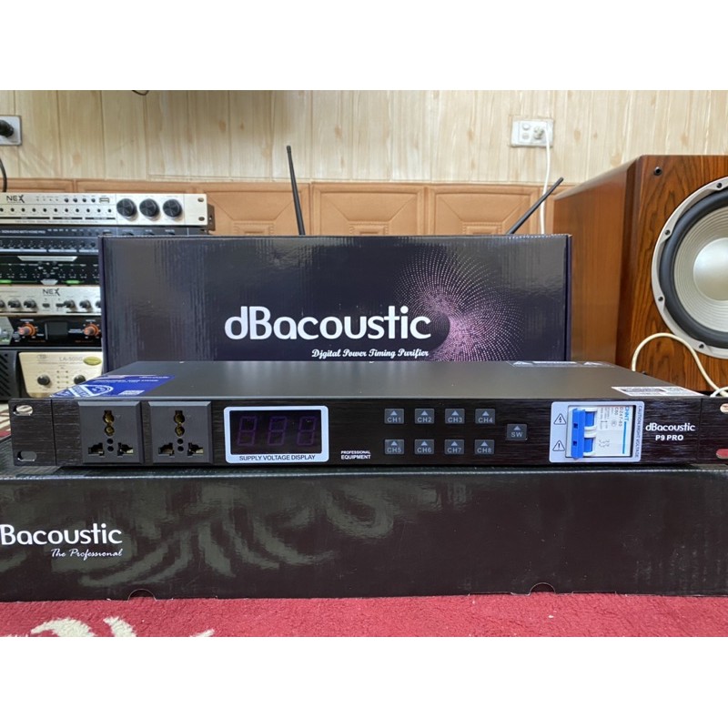 Quản lý nguồn chính hãng dBacoustic P9 pro