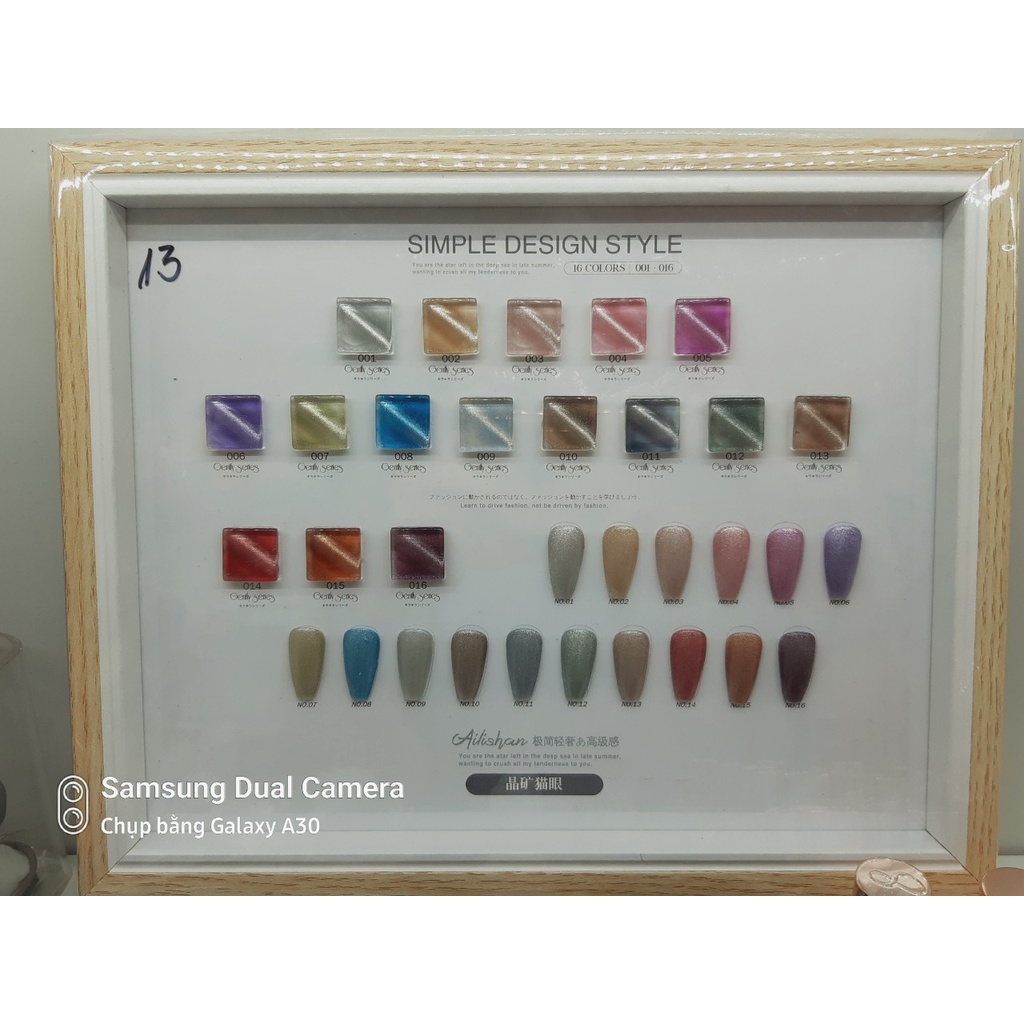 Set gel X&amp;D số 13 (NA6388)