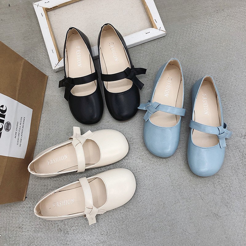 Giày Búp Bê Nữ Mũi Tròn Thời Trang Xuân Hè 2020 | BigBuy360 - bigbuy360.vn