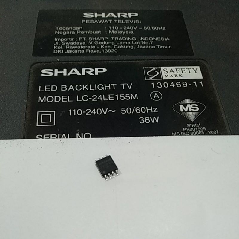 Thẻ Nhớ Sharp Lc-24Le155M Eprom