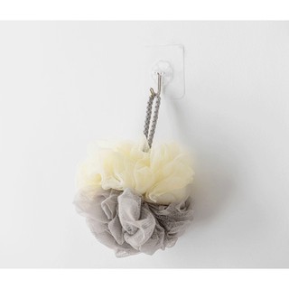 Bông tắm lưới tròn tạo bọt - Bông tắm tròn nhỏ gọn treo trong nhà tắm