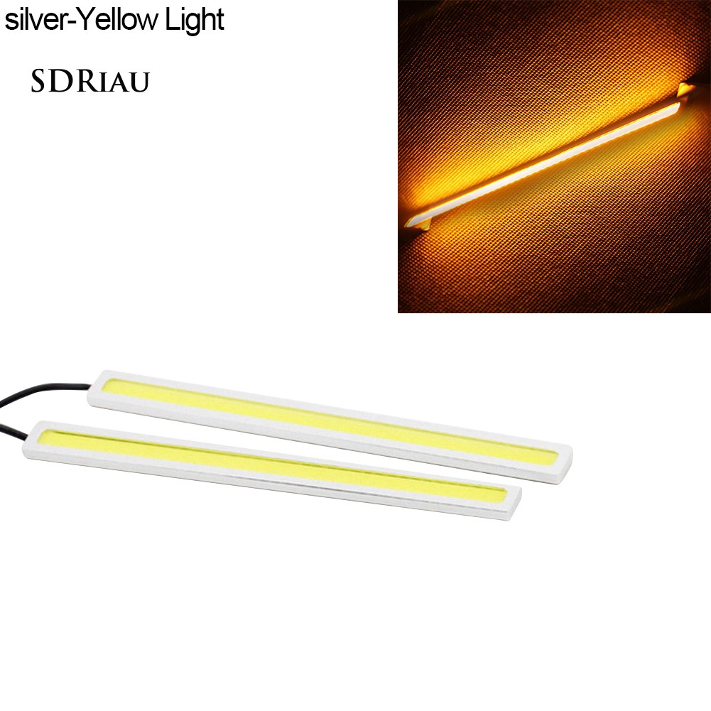 Cặp đèn LED 17cm 12V siêu sáng chống nước chuyên dụng cho ô tô