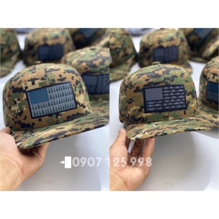 Nón snapback camo COLUMBIA, nón hiphop