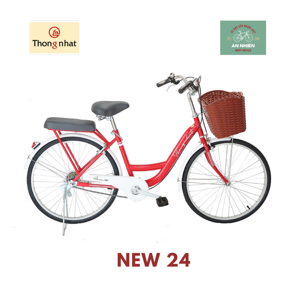 Xe đạp nữ Thống nhất - Xe dáng NEW 24" & 26"