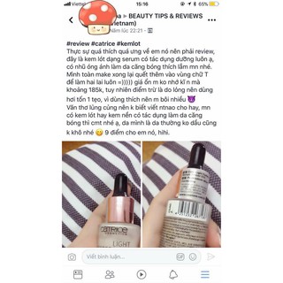 Kem Lót CATRICE Light Correcting Serum Primer