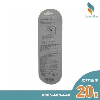 Dụng cụ cạo lưỡi đôi Okamura Asahi