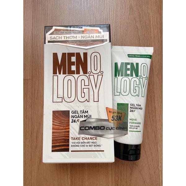 Gel tắm nam MEN.O.LOGY ngăn mùi 24h 350ml