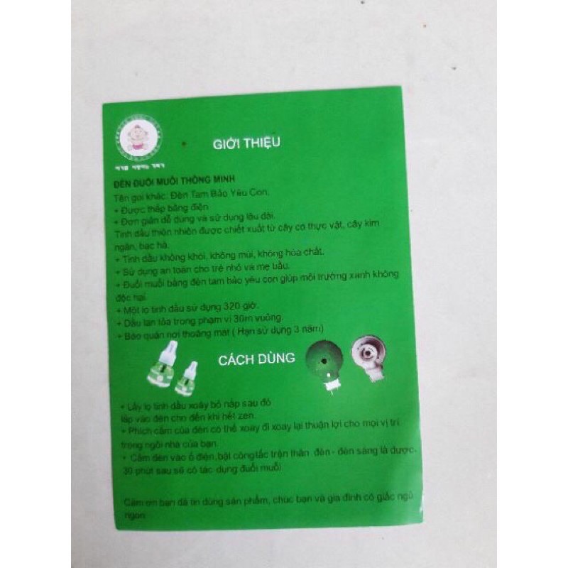 combo  10bộ đèn tặng 2 lo tinh dầu hàn quốc