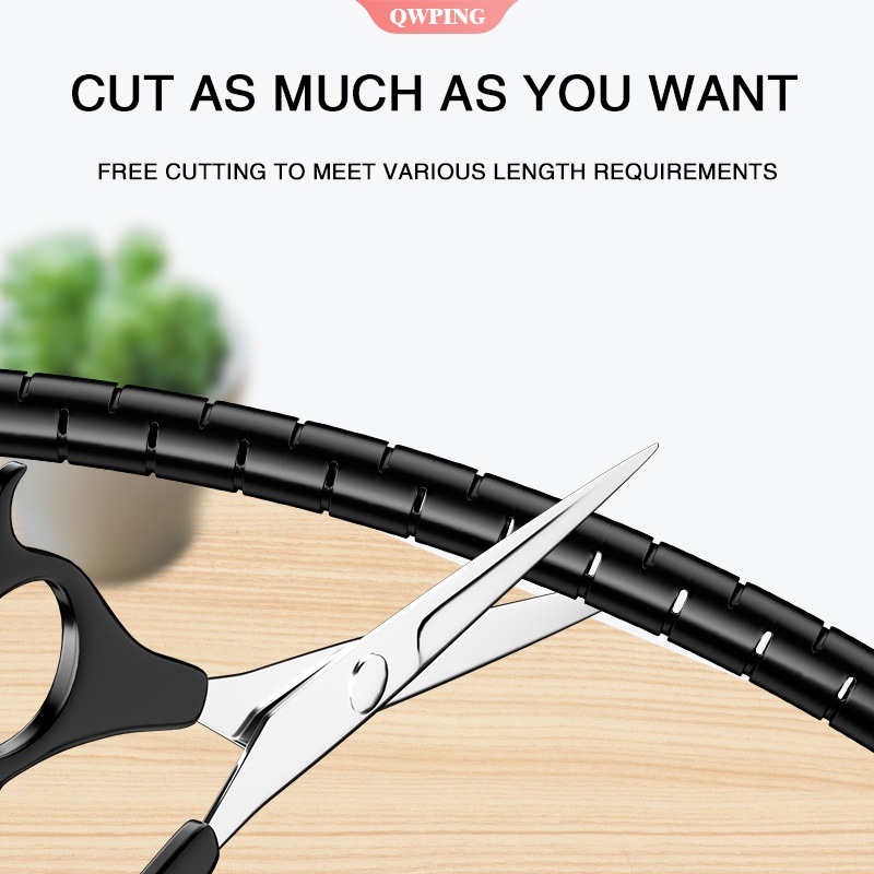 Dây Quấn Bảo Vệ Dây Cáp Máy Tính 10M /10Mm