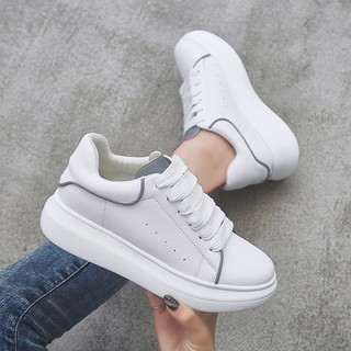 Giày Sneaker MCQ Phản Quang Dây Lụa Cao Cấp Full Box Full Bill