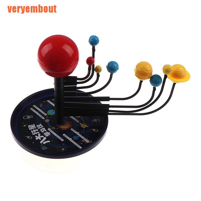 Mô Hình Hệ Mặt Trời Tự Lắp Ráp Độc Đáo