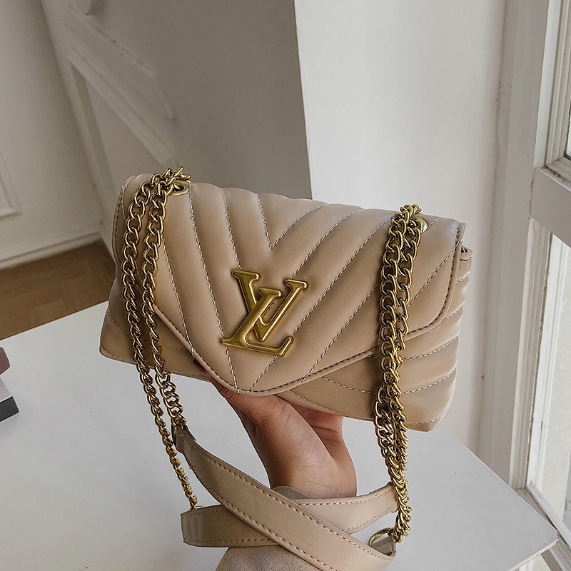 LOUIS VUITTON Túi Đeo Chéo Thể Thao Du Lịch Phối Khóa Kéo Họa Tiết LV Thời Trang