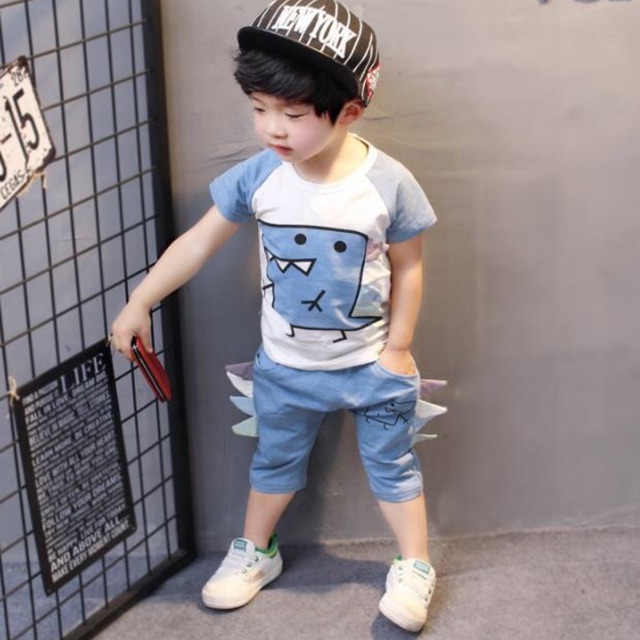 Bộ bé trai khung lông Sz 1-4T