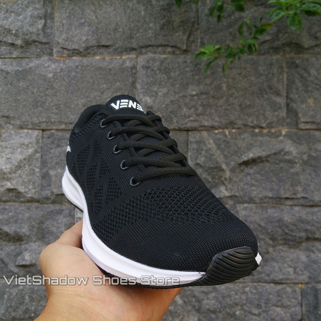 Giày thể thao | Sneakers nam Venbu màu đen - Mã SP 85-đen