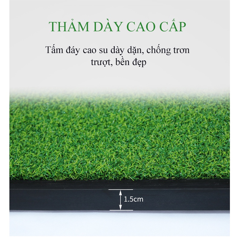 Thảm Tập Đánh Golf - Dụng Cụ Hỗ Trợ Luyện Tập Chơi Golf Cao Cấp Trong Nhà Hoặc Văn Phòng Làm Việc