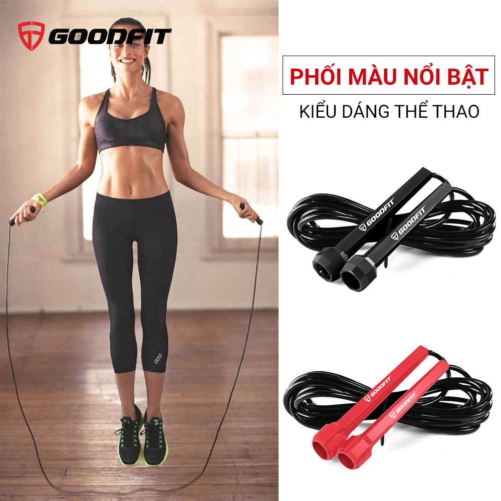 Dây nhảy  chính hãng GoodFit GF902JR tập thể dục, dây nhảy giảm cân