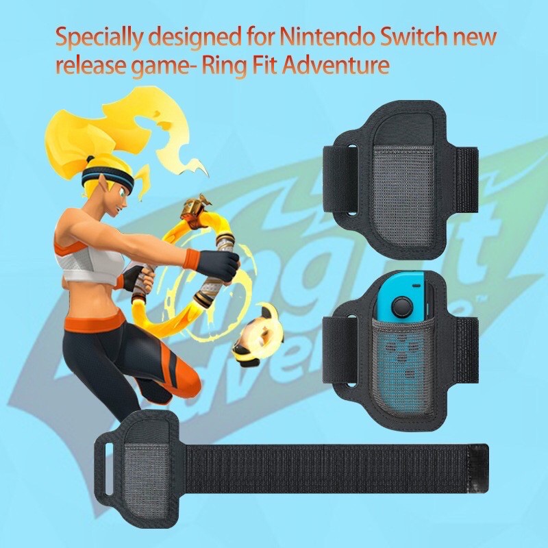 Bộ đệm cầm tay cho Ring-Con và đeo chân thương hiệu AOLION dùng thay thế cho máy Nintendo Switch