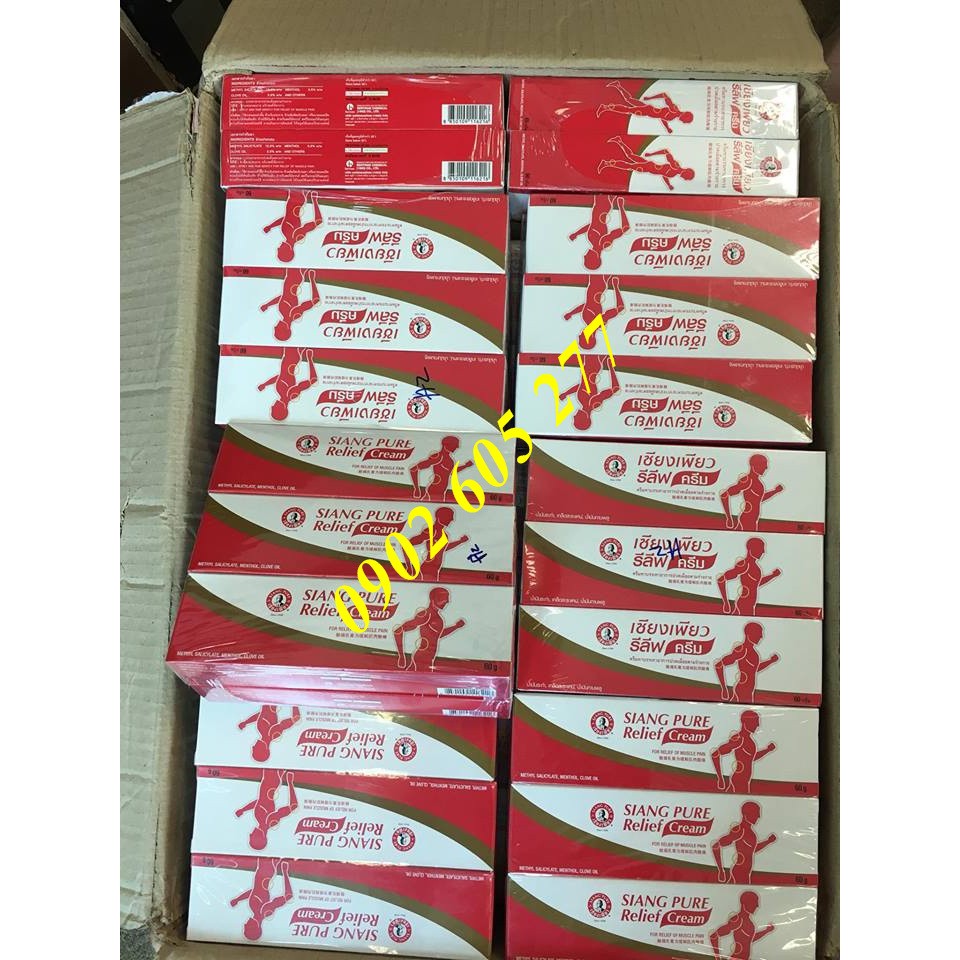 Dầu Xoa Bóp SIANG PURE RELIEF Thái Lan 30gr