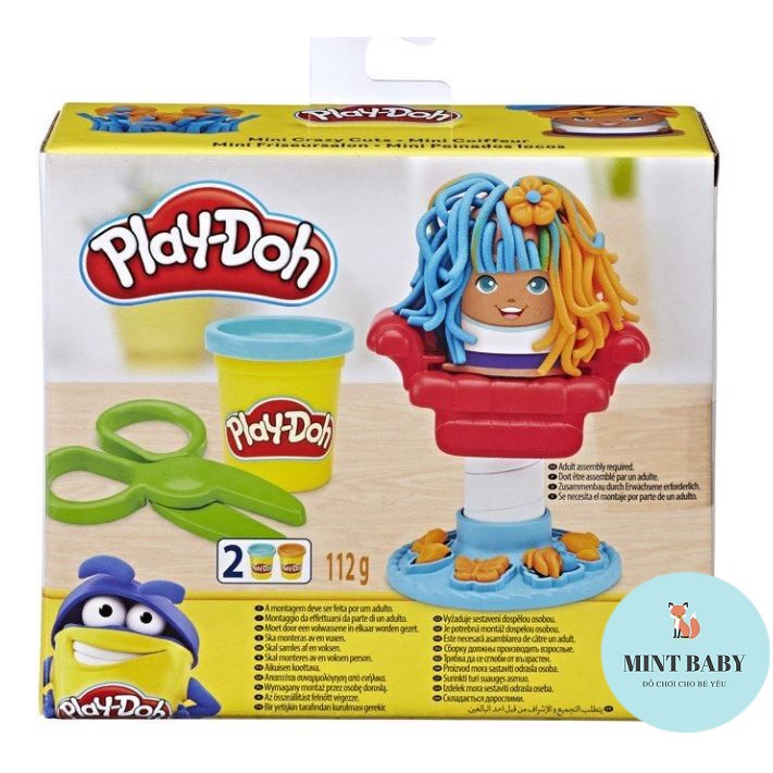 Bộ đồ chơi đất nặn salon tóc mini Play-doh E4918