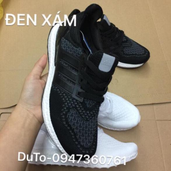 [FREESHIP - SẴN] [FREESHIP-FULLBOX-SALE 3 NGÀY] Giày ultra boost đen, trắng, xám size Nam Nữ > ✭