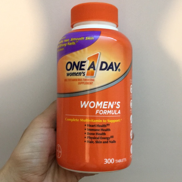 Viên uống Vitamin Tổng hợp One A Day Multivitamin cho nữ 300 Viên