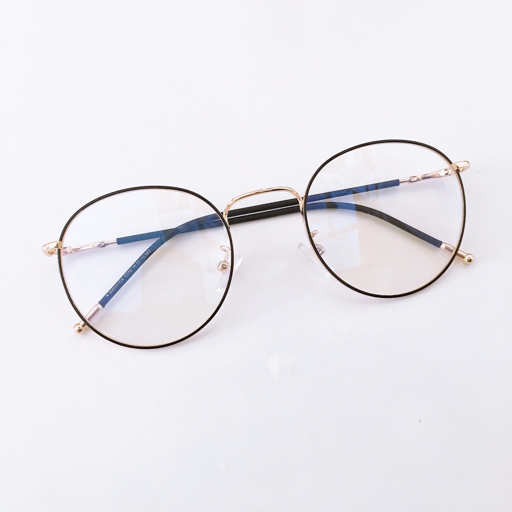 Gọng kính tròn kèm mắt cận viễn loạn mã 30017 | BigBuy360 - bigbuy360.vn