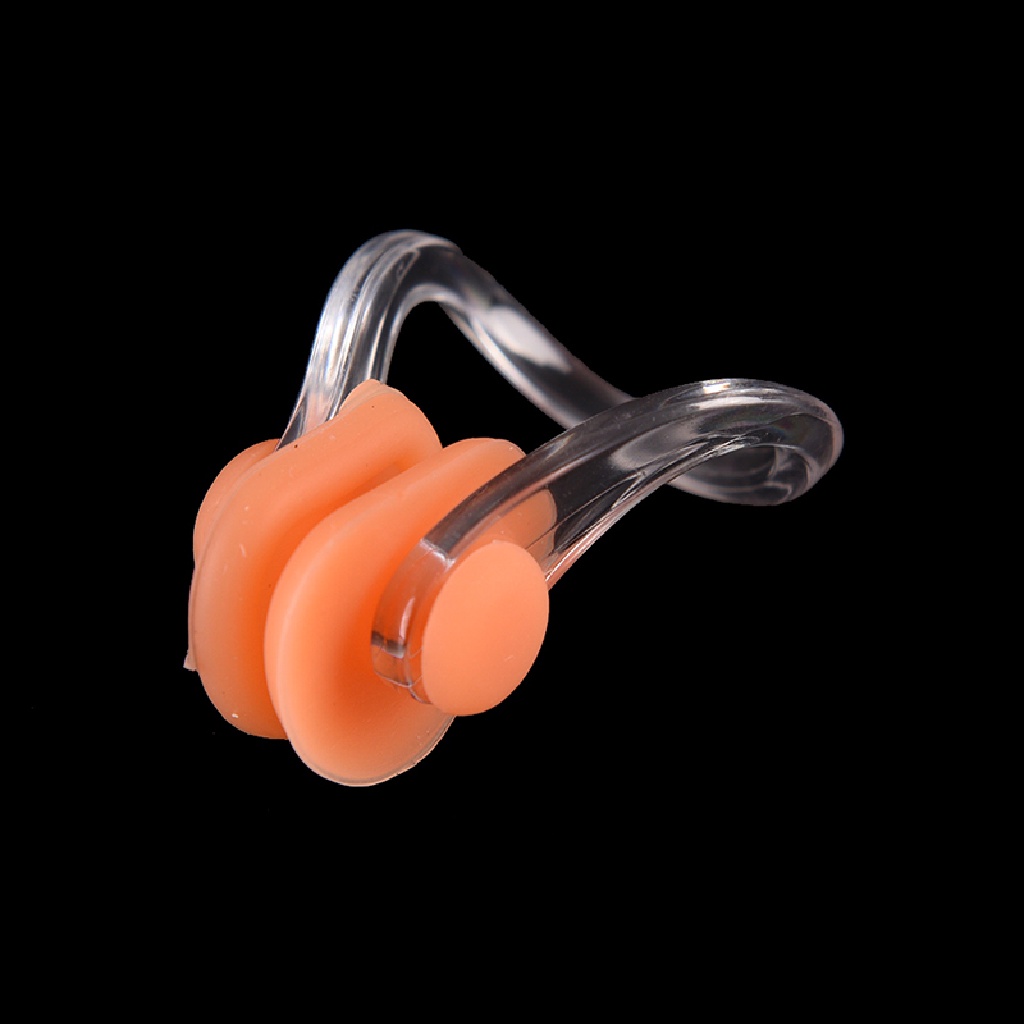 Everthinggooddown 1 Bộ Kẹp Mũi + Nút Bịt Tai Bằng Silicon Mềm Chống Thấm Nước
