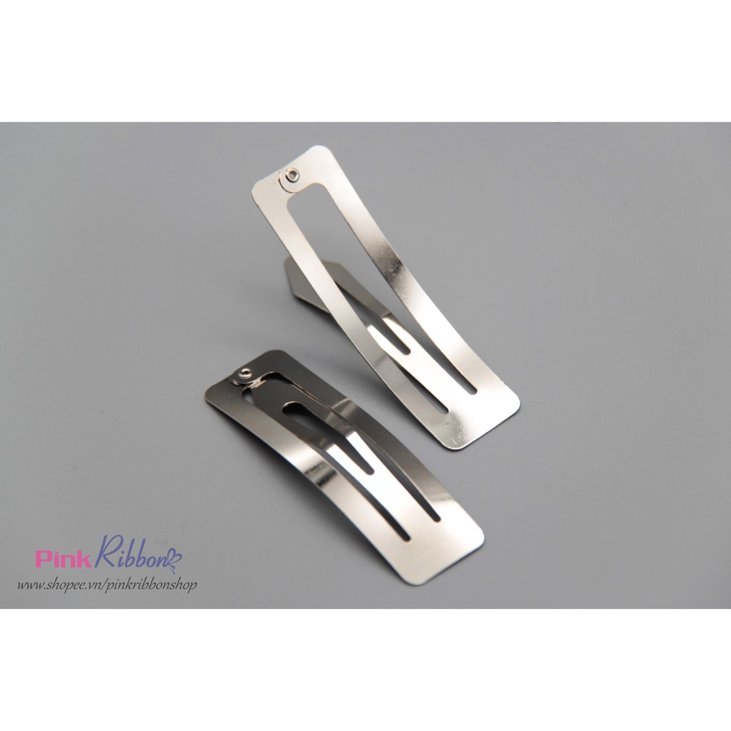 Kẹp bật chữ nhật 7cm - Set 5 cái