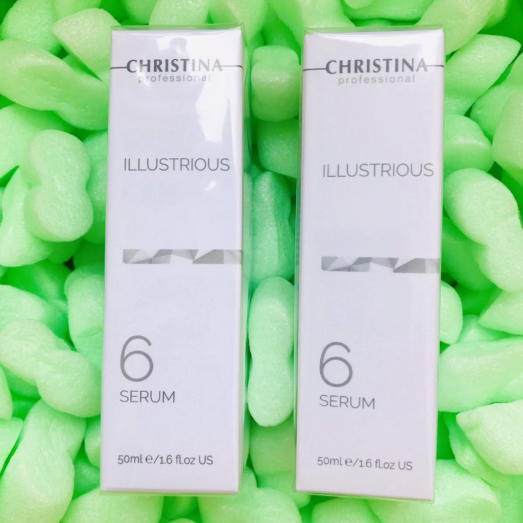 Serum trắng sáng da, mờ thâm nám, giảm nhăn CHRISTINA  Illustrious 6 Serum - 20ml