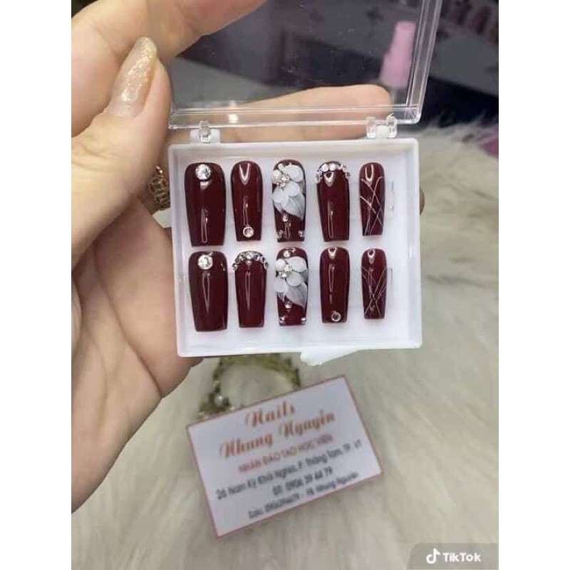 Hộp Nhựa Làm Nail Box