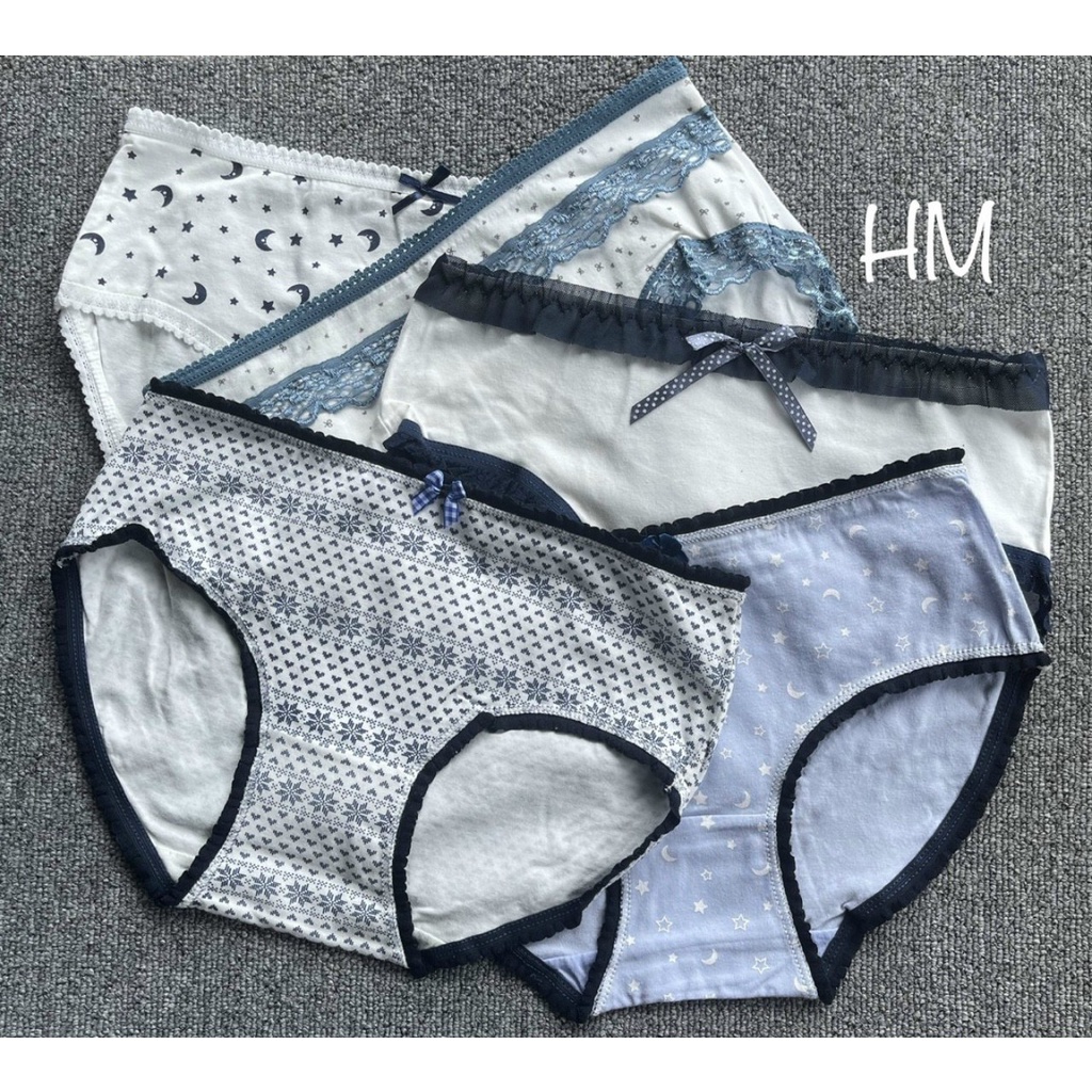 [Combo 5 Sịp] Quần Lót Cotton Chống Viêm Kháng Khuẩn - sịp nam Cotton 100% kháng khuẩn, co dãn 4 chiều họa tiết - #QUÁN