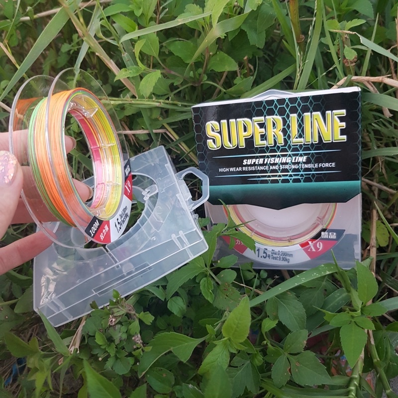 Dây PE X9 - 7 màu Super Line hàng siêu dai