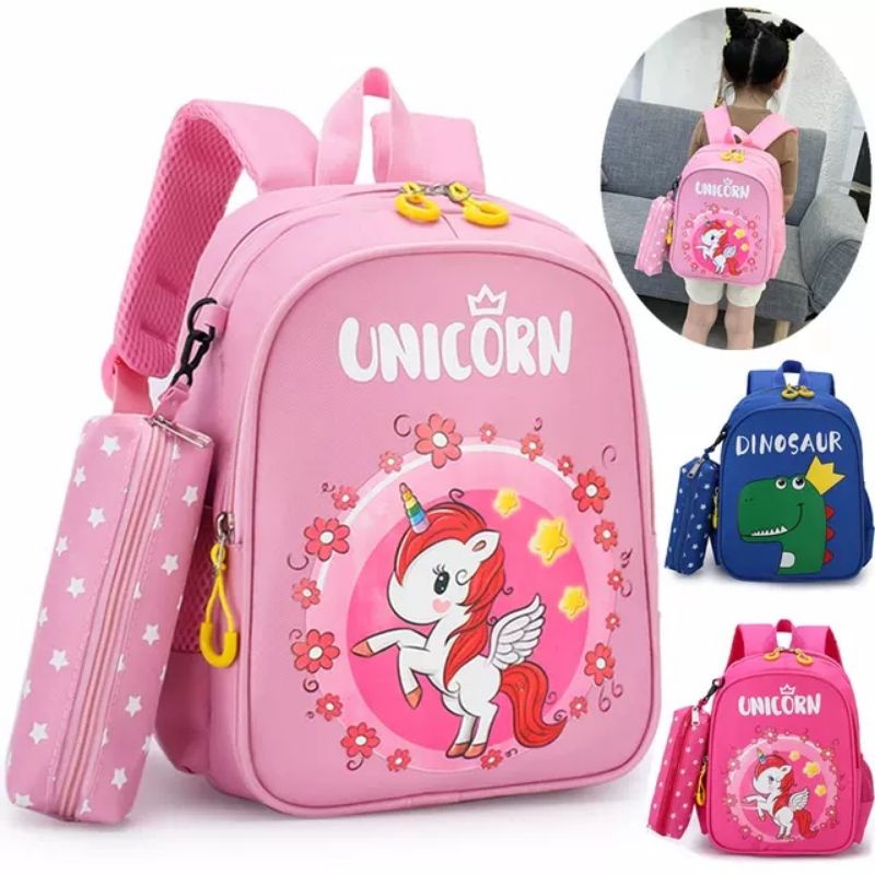 Balo unicorn cho bé lớp mầm