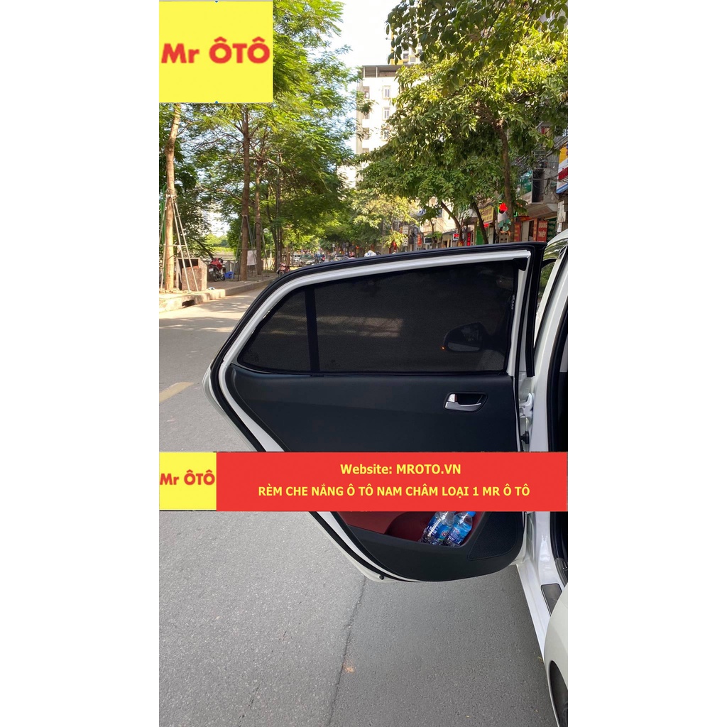 Rèm Che Nắng Xe Hyundai I10 Hatback  2012-2020 chống UV Hàng Loại 1 Mr Ô Tô -Bảo Hành 2 Năm