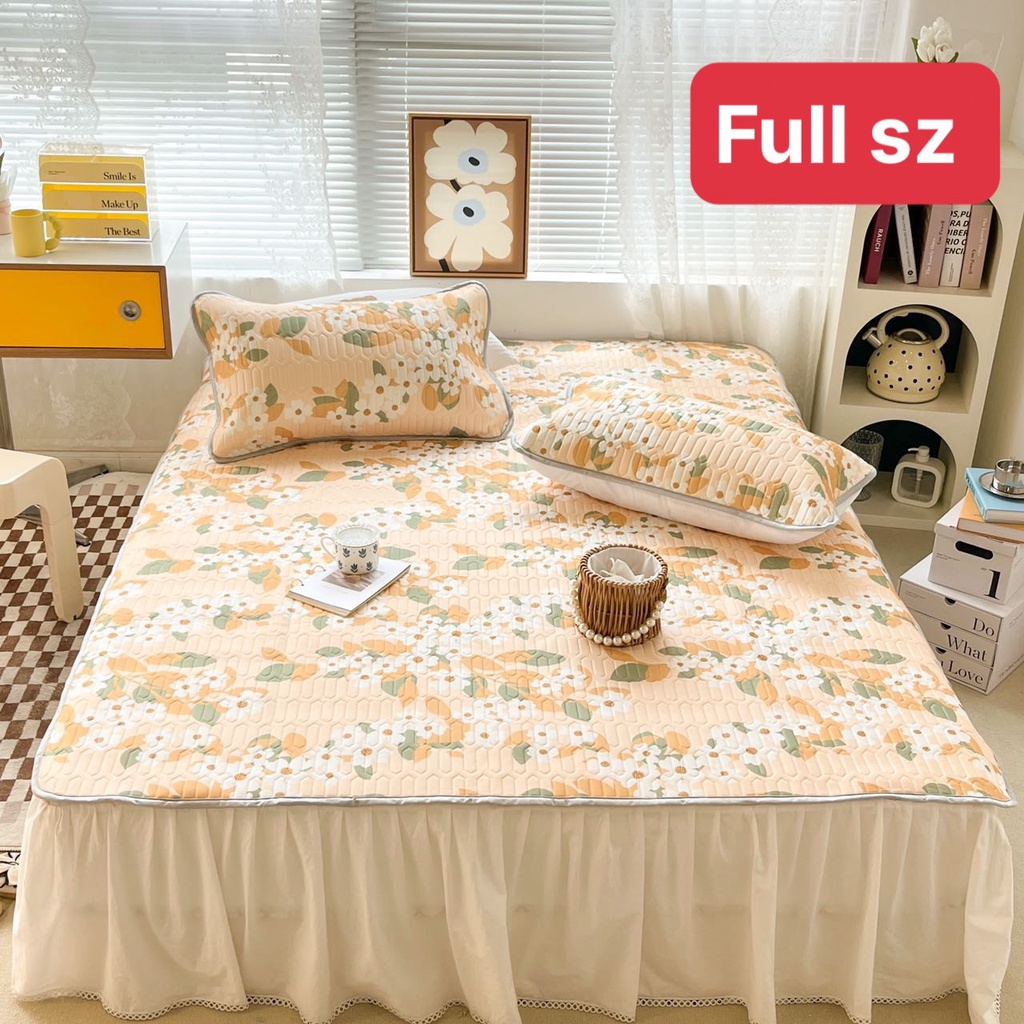 Chiếu điều hòa cao su non Latex 9D làm tấm bảo vệ nệm mát lạnh, cam kết hàng loại 1