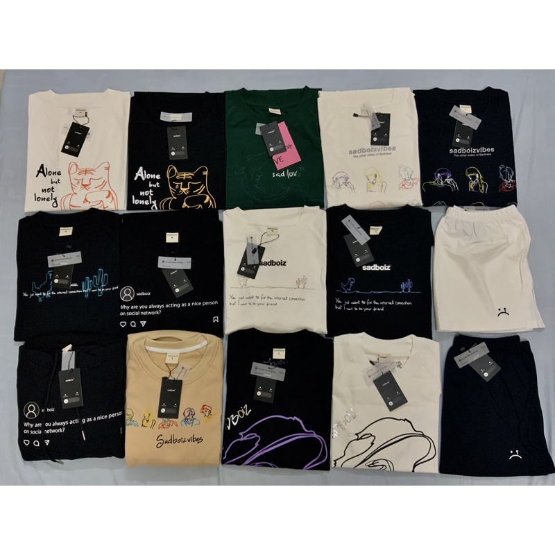 Hộp RANDOM PACK LOCAL BRAND 100% ÁO UNCOVER, SADBOIZ, LEVENTS, BOBUI