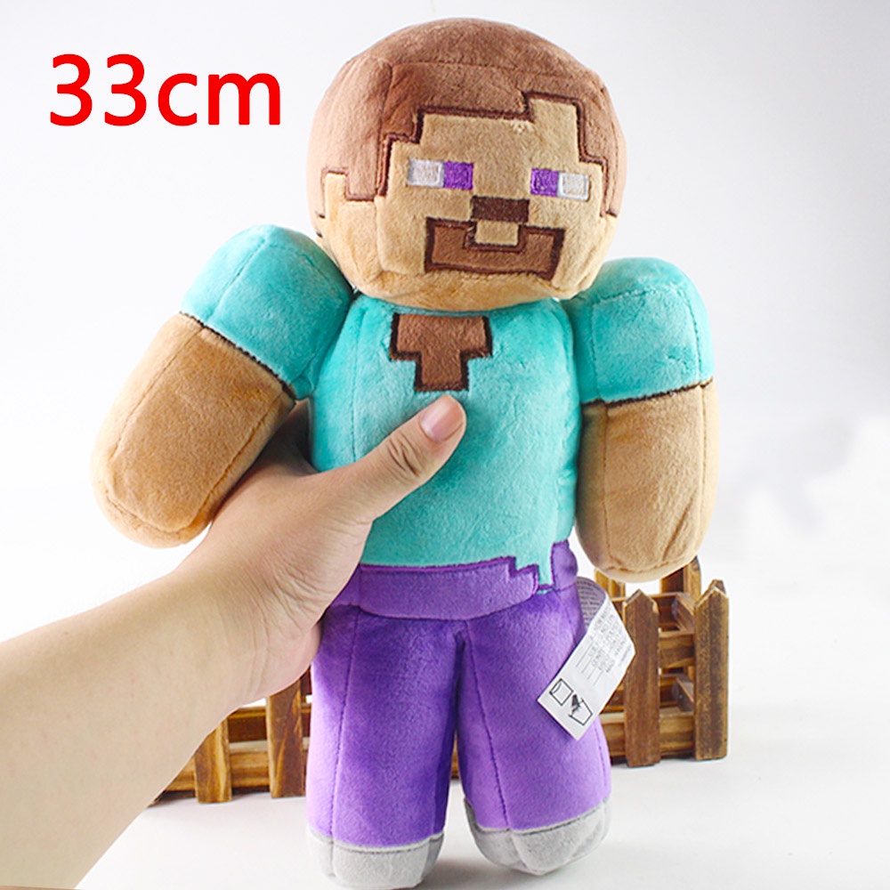 Búp Bê Nhồi Bông Mềm Mại Hình Bộ Xương Nhện Creeper Zombie 34Style Minecraft Steve Enderman Làm Quà Tặng Sinh Nhật Cho Bé