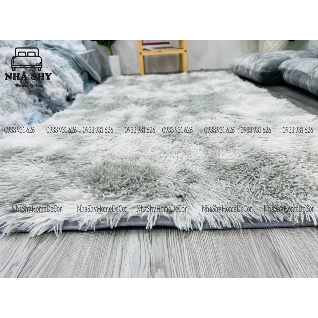 Thảm Lông Trải Sàn Size 80x1m6 - Trang Trí Phòng Ngủ - Nhà Cửa