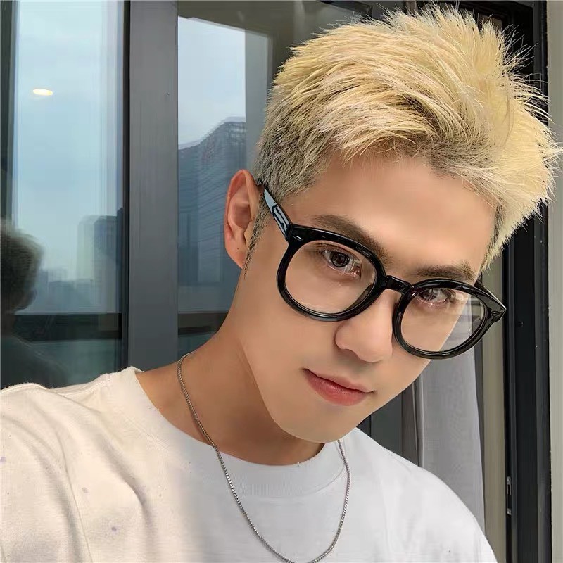 Kính thời trang Mivini kính gọng tròn nam nữ  hàn quốc KM15 | BigBuy360 - bigbuy360.vn