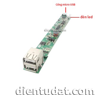 Mạch Sạc Dự Phòng 5V2A LCD