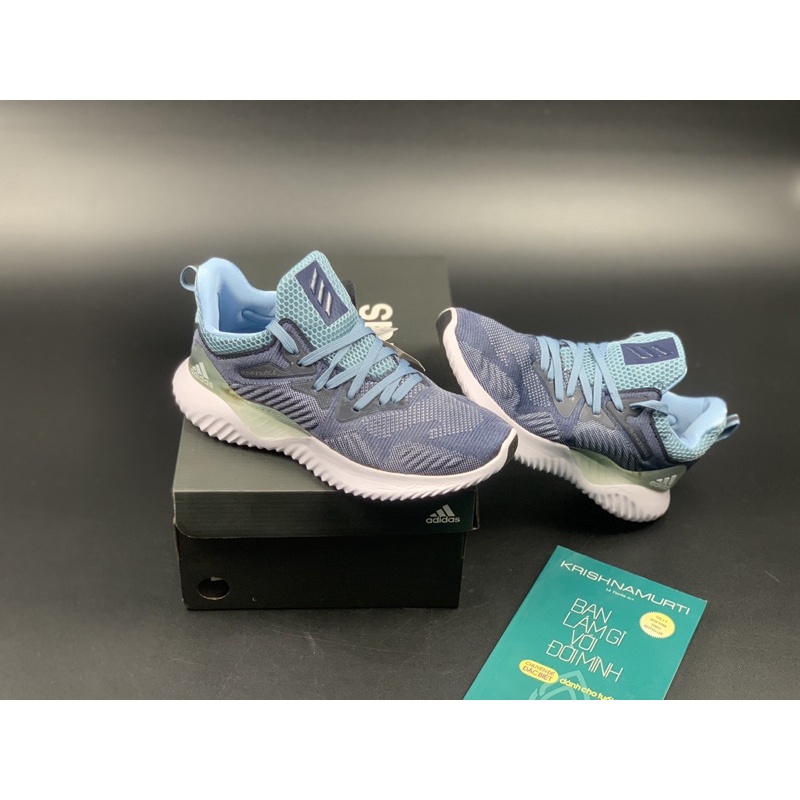 Giày thể thao/ Sneaker Alphabounce xám xanh (Full box)