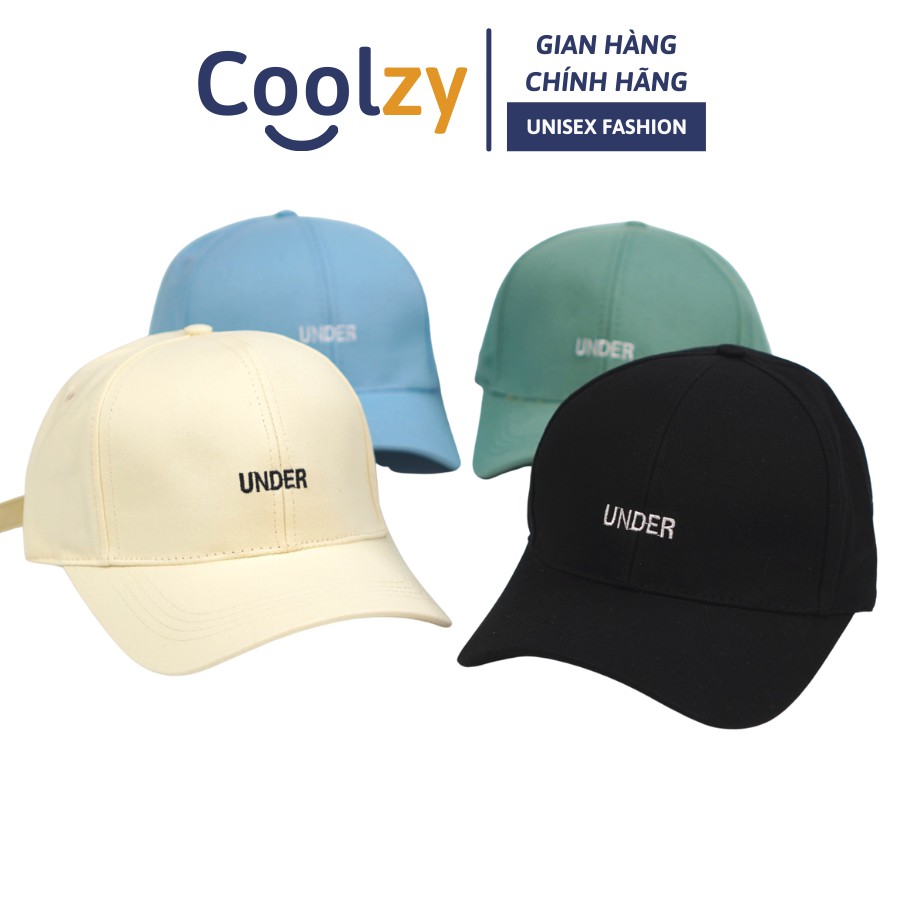 [Mã FAMARAL1 giảm 10K đơn 50K]Mũ lưỡi trai ❤️ Nón kết thêu hình chữ UNDER chất kaki cao cấp form unisex nam nữ N27