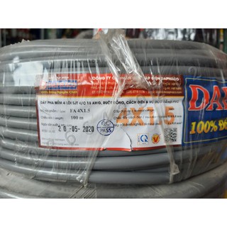 DÂY TRÒN ĐẶC 4 RUỘT CADISUN 4x1.5mm2