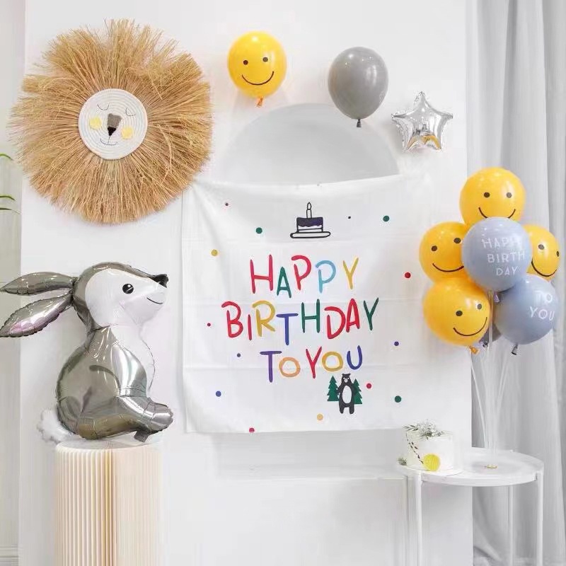 Bong Bóng Hình Động Vật Dễ Thương 66*76CM