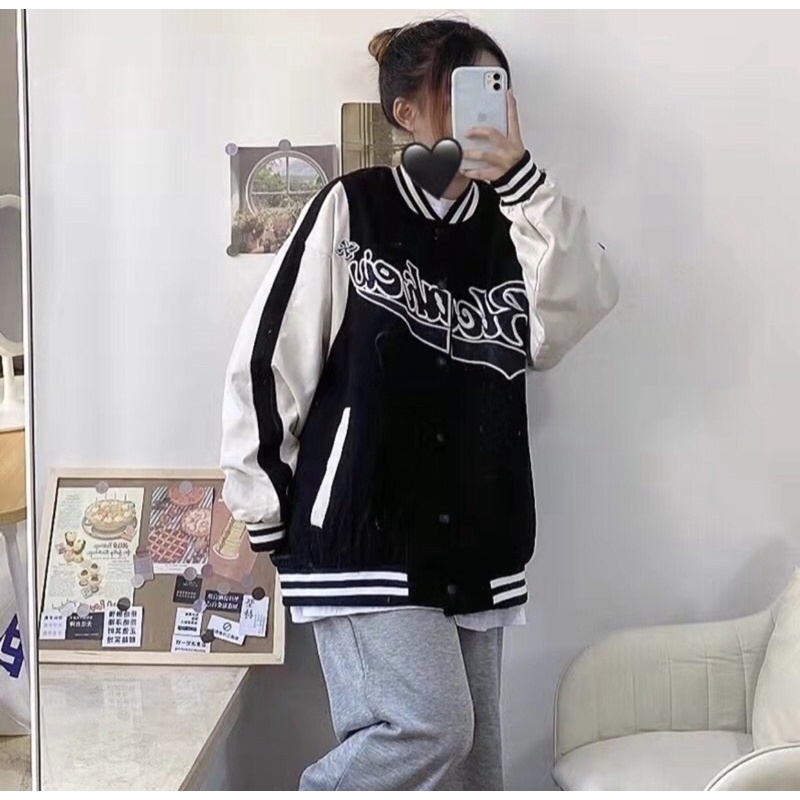 Áo khoác gió hai lớp phối tay BLO TT12