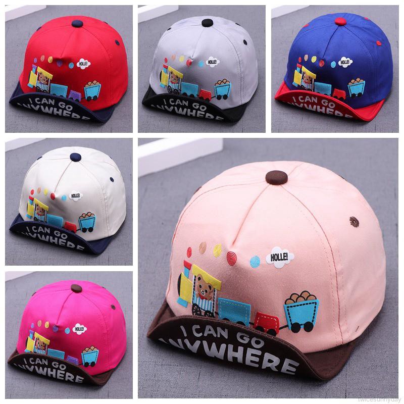 Nón lưỡi trai họa tiết hoạt hình cho bé